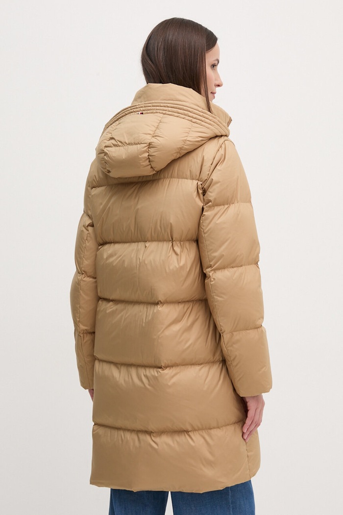 Odjeća Pernata jakna Tommy Hilfiger WW0WW43583 bež