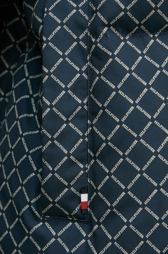Μπουφάν με επένδυση από πούπουλα Tommy Hilfiger WW0WW43524 σκούρο μπλε