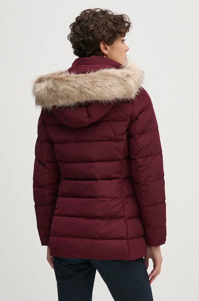 Ruházat Tommy Hilfiger rövid kabát WW0WW43600 burgundia