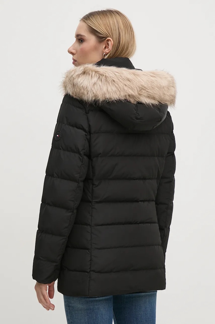 Ruházat Tommy Hilfiger rövid kabát WW0WW43600 fekete