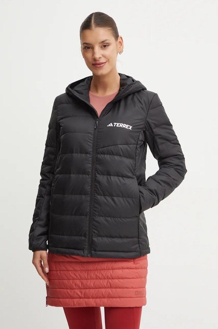 Odzież adidas TERREX kurtka sportowa puchowa Multi JE6756 czarny