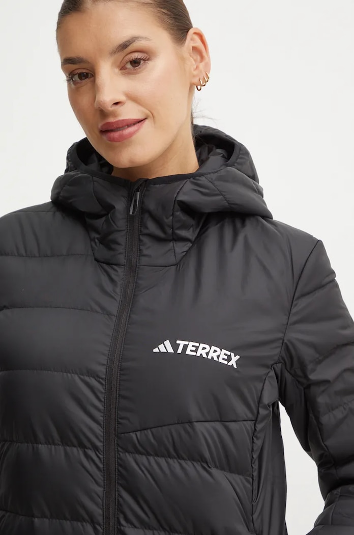adidas TERREX kurtka sportowa puchowa Multi czarny JE6756