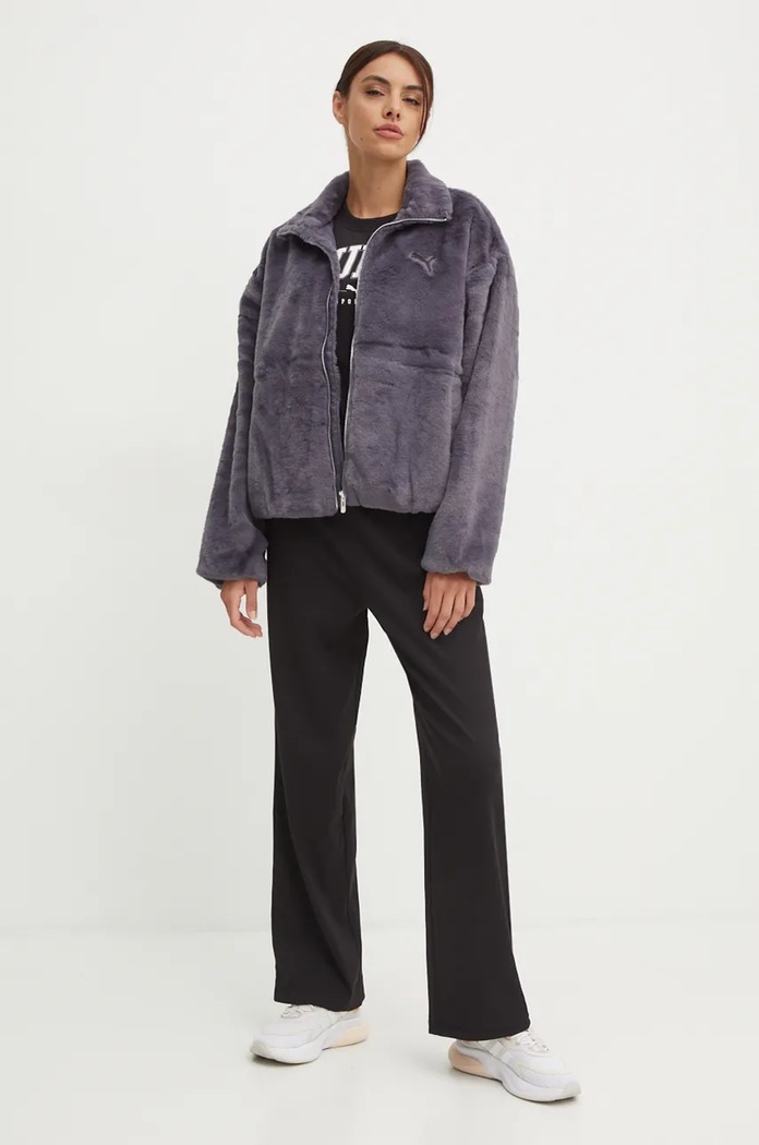 Bunda Puma 626517 šedá AW24