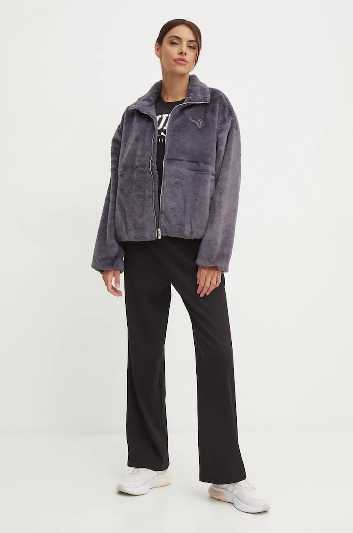 Bunda Puma 626517 šedá AW24