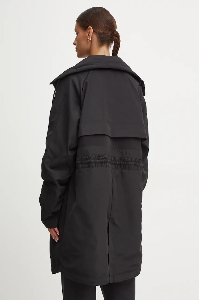Oblečenie Bunda parka P.E Nation Mid Length Man Down 243J256 čierna