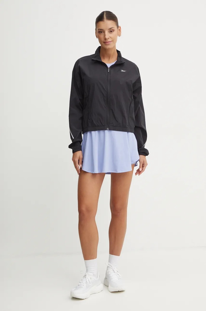 Μπουφάν για τρέξιμο Reebok Speed 100205704 μαύρο AW24