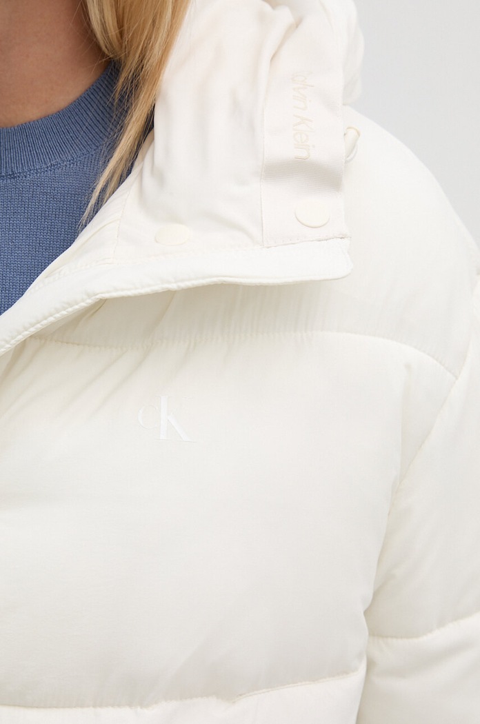 Calvin Klein Jeans geaca J20J224112 alb