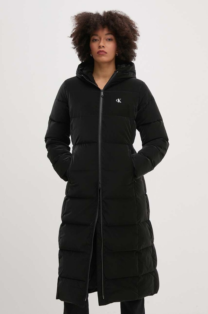 Jakna Calvin Klein Jeans Planet friendly crna J20J224106