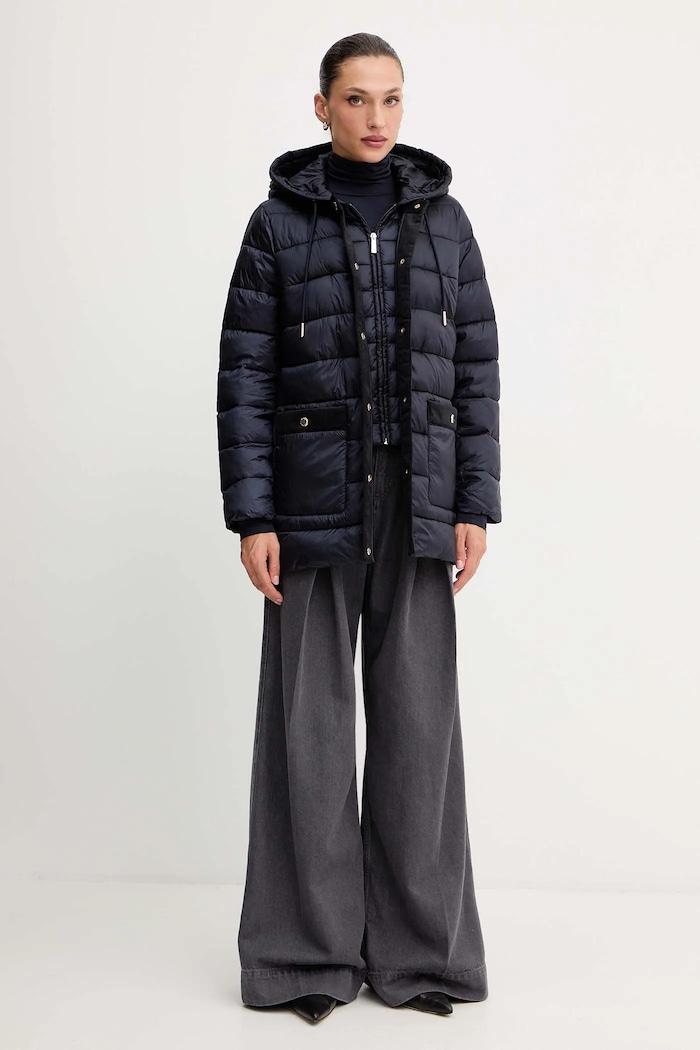 Bunda MICHAEL Michael Kors 77B6682M42 tmavomodrá AW25