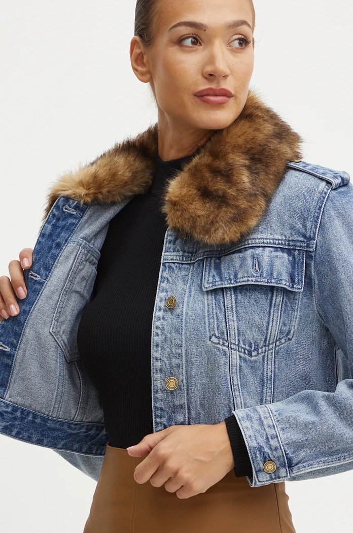 MICHAEL Michael Kors geacă din denim MF41097FAU