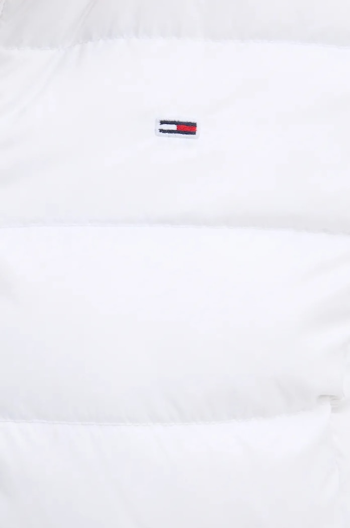 Μπουφάν με επένδυση από πούπουλα Tommy Jeans DW0DW18864 λευκό