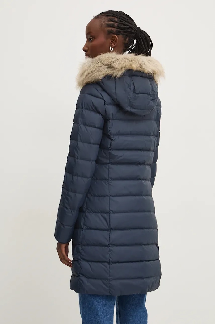 Oblečení Péřová bunda Tommy Jeans DW0DW18864 námořnická modř