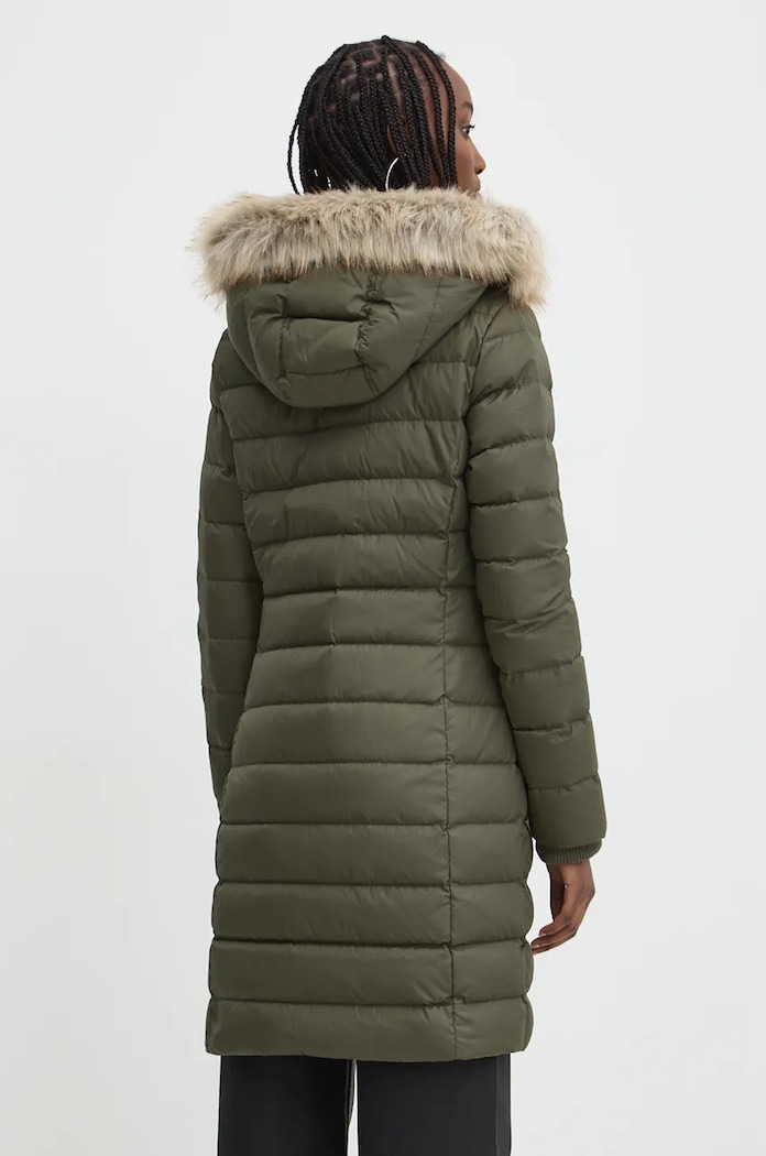 Oblečení Péřová bunda Tommy Jeans DW0DW18864 zelená