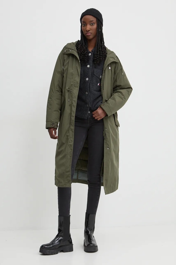Tommy Jeans kurtka DW0DW19693 zielony AW24