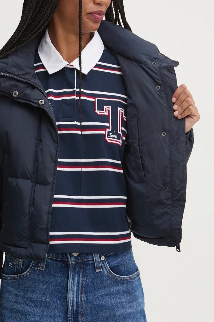 Péřová bunda Tommy Jeans DW0DW18820