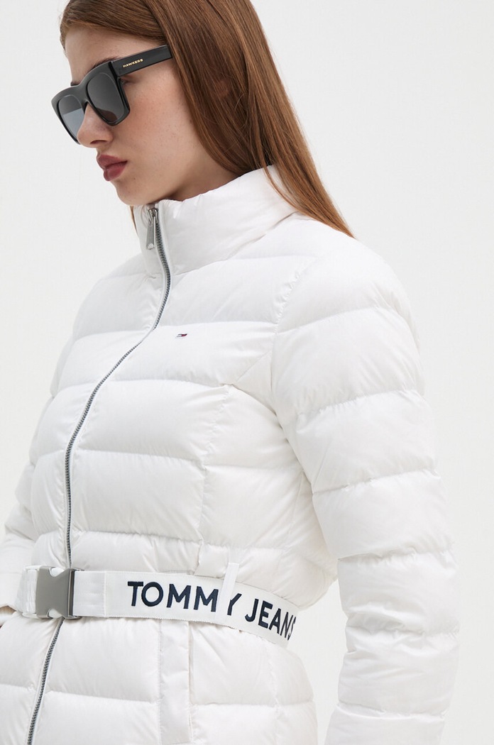 Tommy Jeans kurtka puchowa biały DW0DW18826