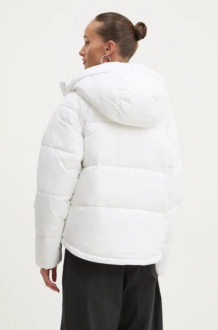 Ρούχα Μπουφάν Tommy Jeans DW0DW18841 λευκό