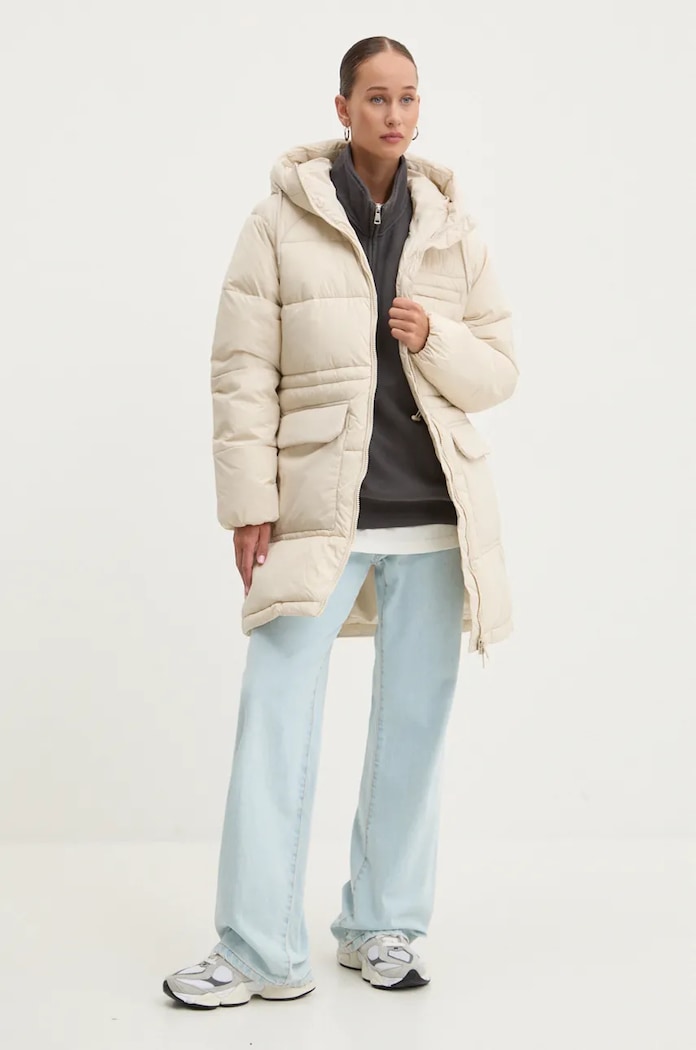 Μπουφάν Tommy Jeans DW0DW18842 μπεζ NC24