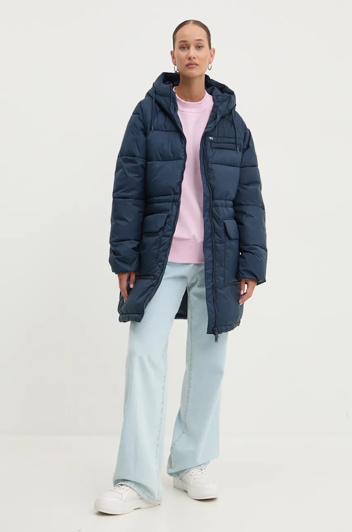 Tommy Jeans geaca DW0DW18842 bleumarin NC24