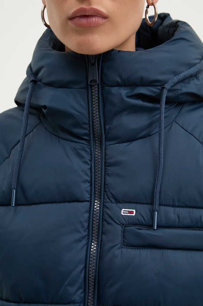 Tommy Jeans geaca DW0DW18842 bleumarin