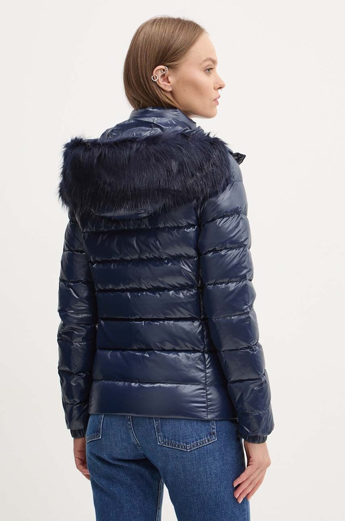 Oblečení Péřová bunda Tommy Jeans DW0DW19926 námořnická modř