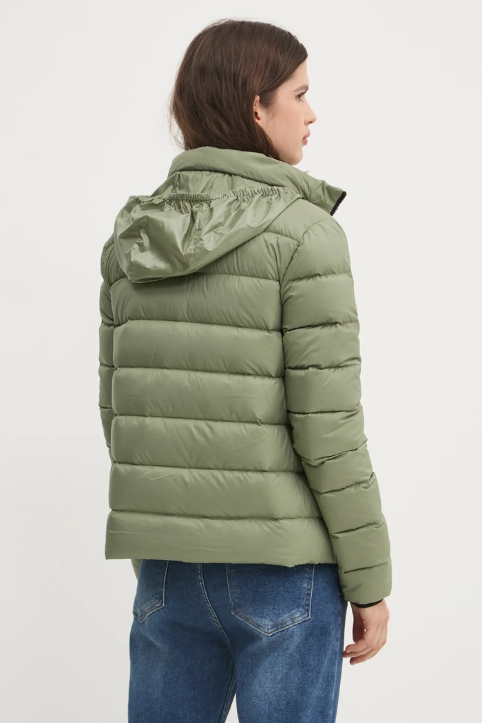 Oblečenie Páperová bunda Tommy Jeans DW0DW20388 zelená