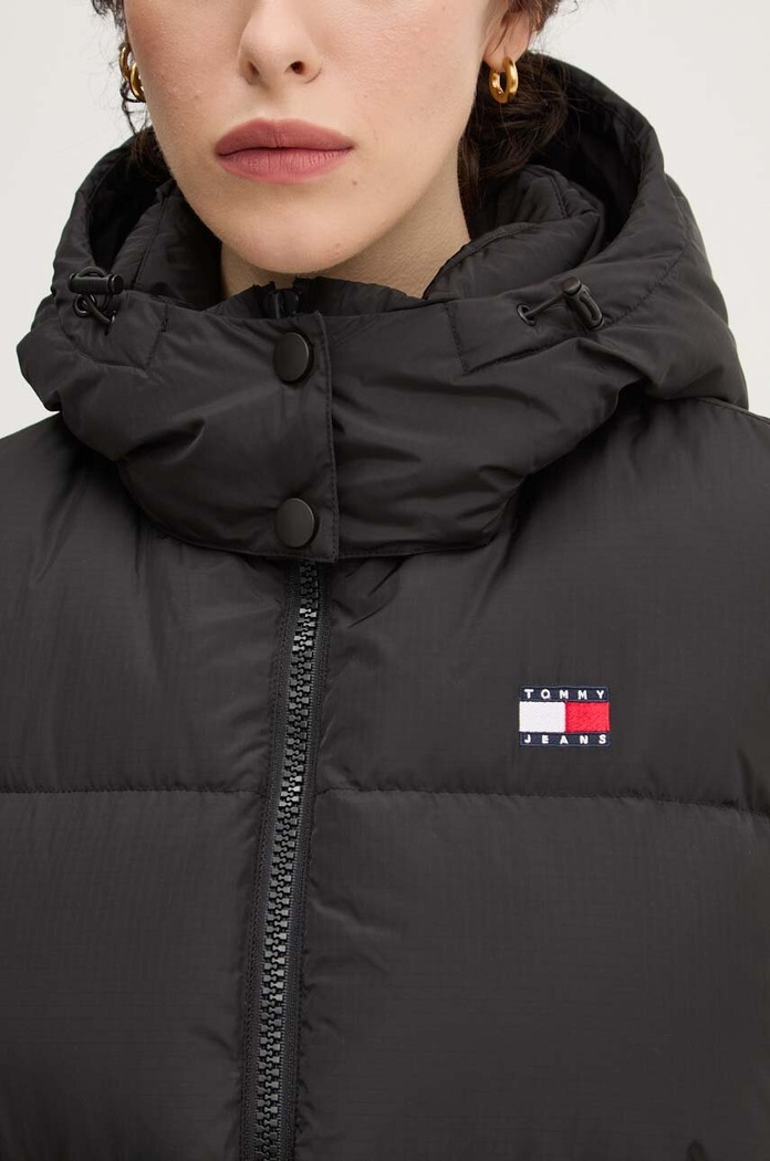 Tommy Jeans vesta de puf DW0DW18862 negru