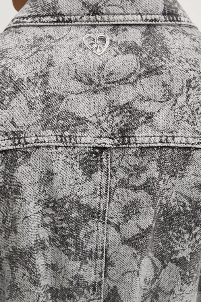 Bunda Moschino Jeans 0511.8722 sivá