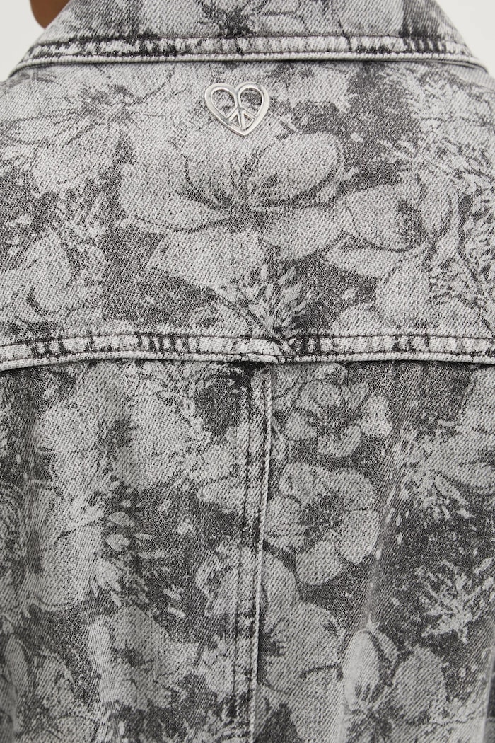 Bunda Moschino Jeans 0511.8722 sivá