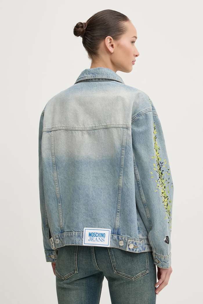Oblečení Džínová bunda Moschino Jeans 0516.8720 modrá