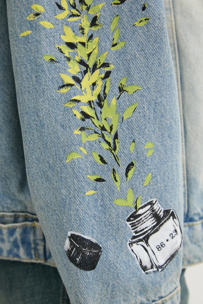 Džínová bunda Moschino Jeans 0516.8720