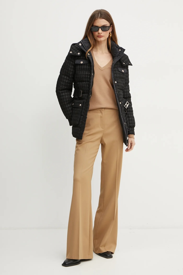 Яке Morgan GIVAL GIVAL черен AW24