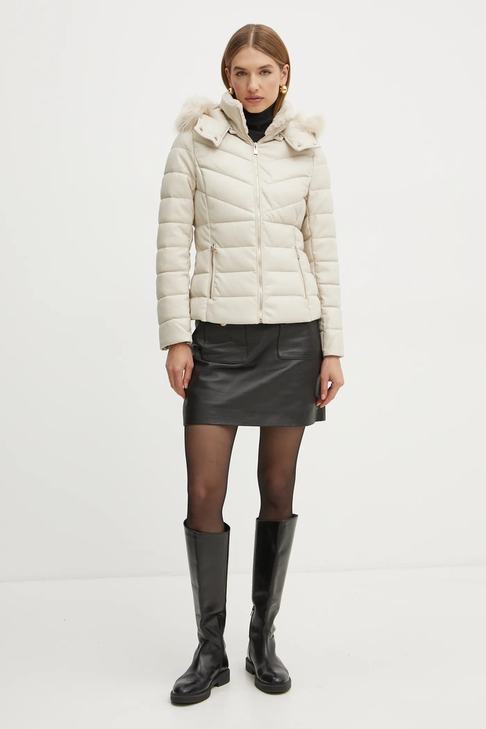 Μπουφάν Morgan GKIDIA GKIDIA μπεζ AW24