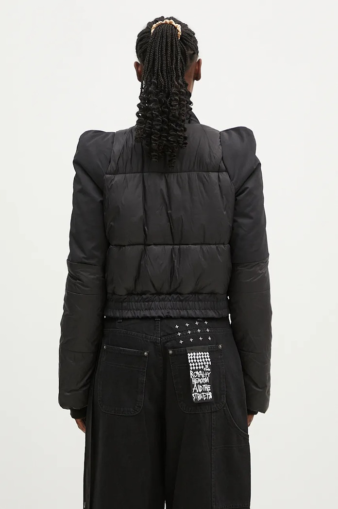 Ρούχα Μπουφάν Rick Owens Metro Bomber DS02D2722.MUNP μαύρο