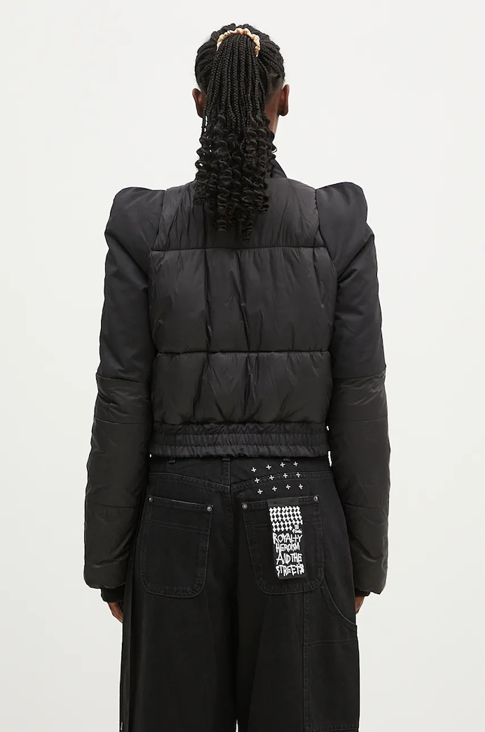 Ρούχα Μπουφάν Rick Owens Metro Bomber DS02D2722.MUNP μαύρο
