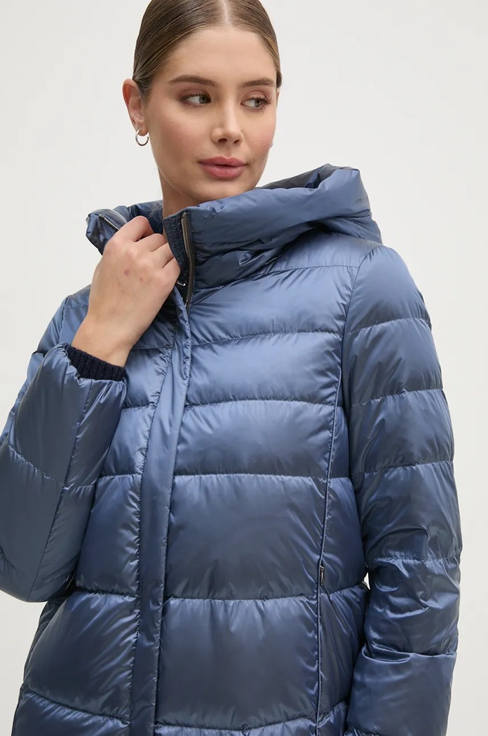Páperová bunda Geox modrá W4626G.T3154.F4624