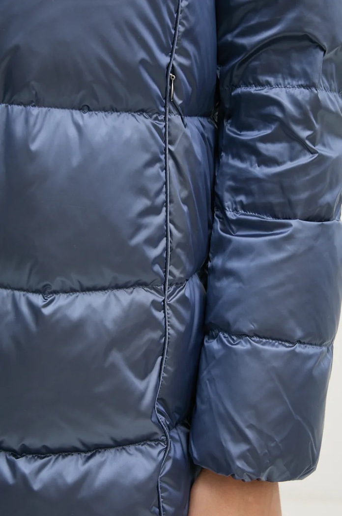 Páperová bunda Geox W4626G.T3154.F4624 modrá