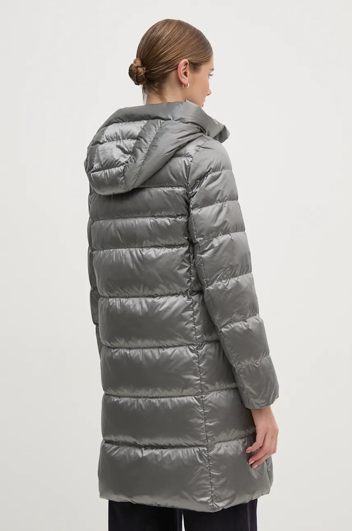 Oblečení Péřová bunda Geox W4626G.T3154.F9822 stříbrná