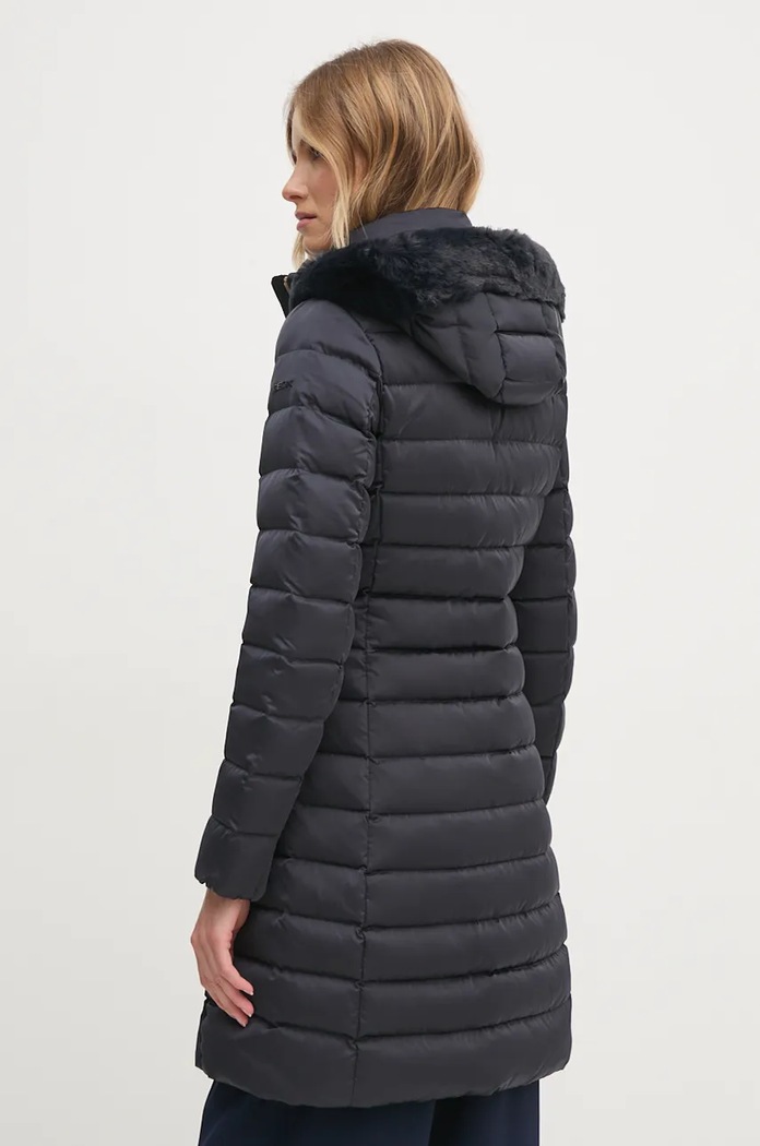 Oblečení Péřová bunda Geox W4626H.T3122.F1624 námořnická modř