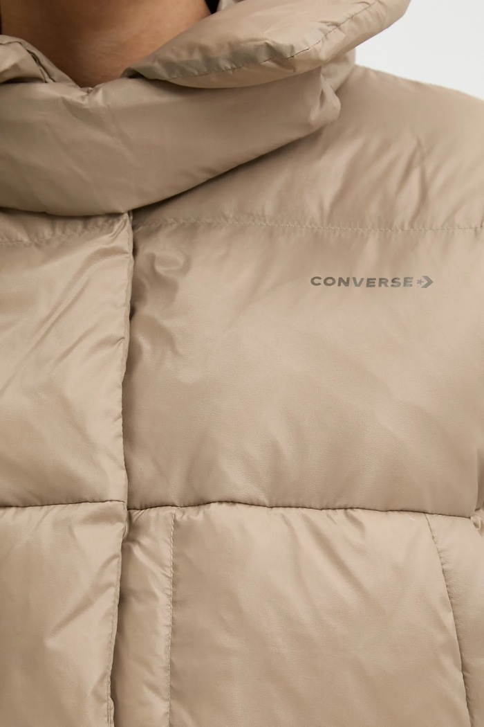 Pernata jakna Converse 10026924.A03 bež