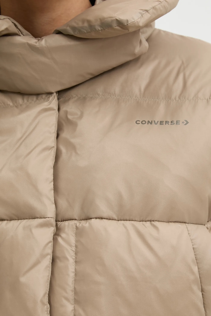 Pernata jakna Converse 10026924.A03 bež