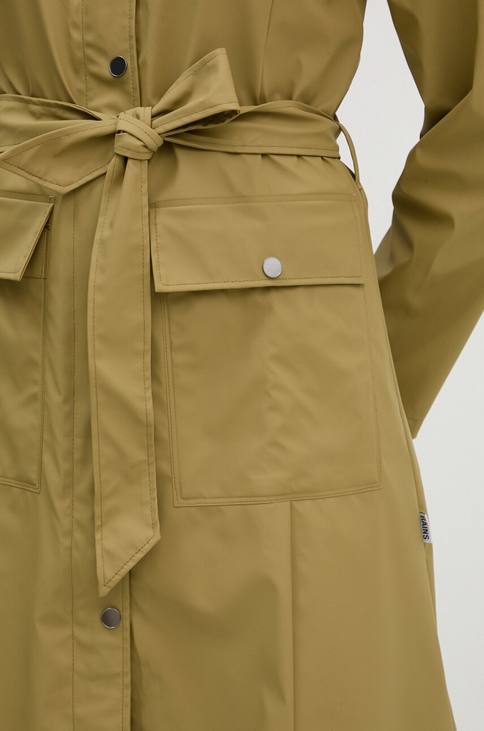 Rains kurtka Curve Jacket W3 18130.44 zielony