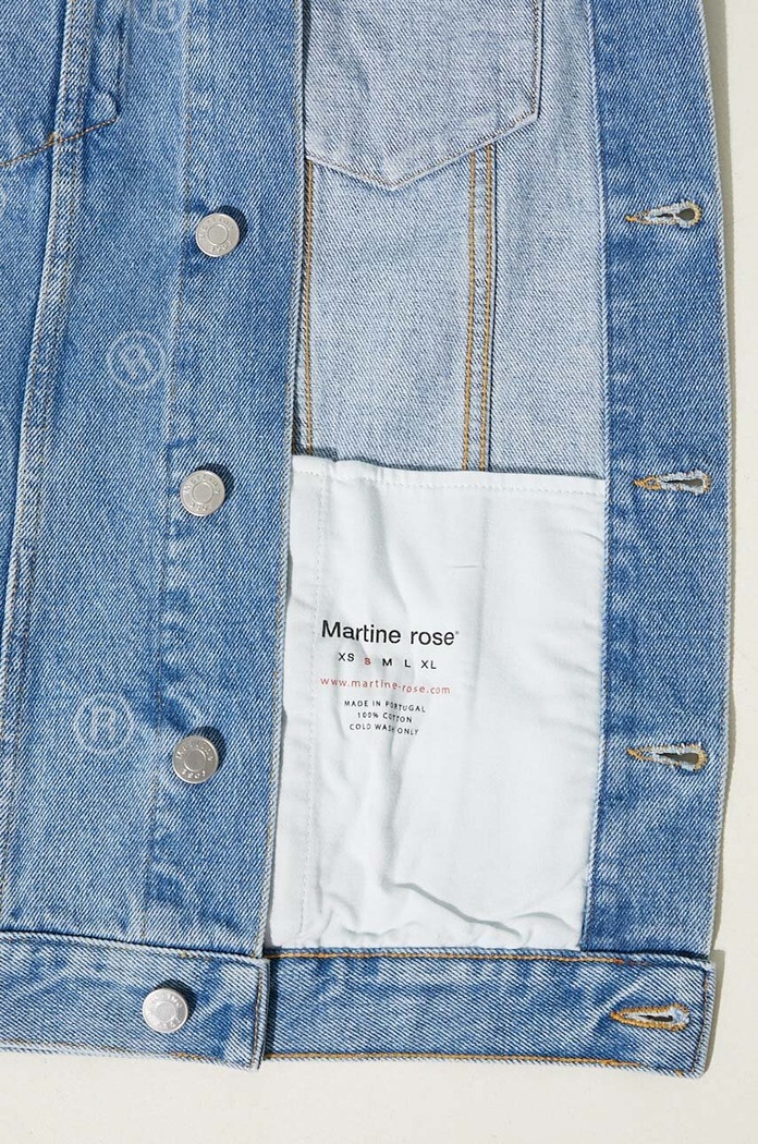 Martine Rose giacca di jeans Oversized Denim Jacket 201WD05508