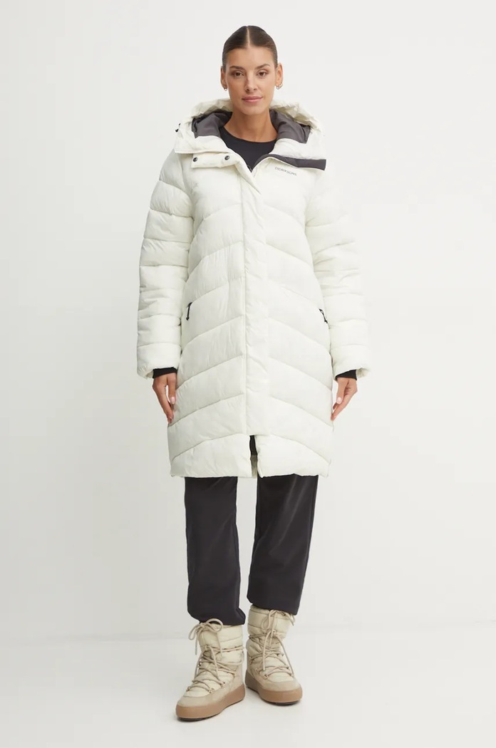 Bunda Didriksons MARION 505408 bílá AW24