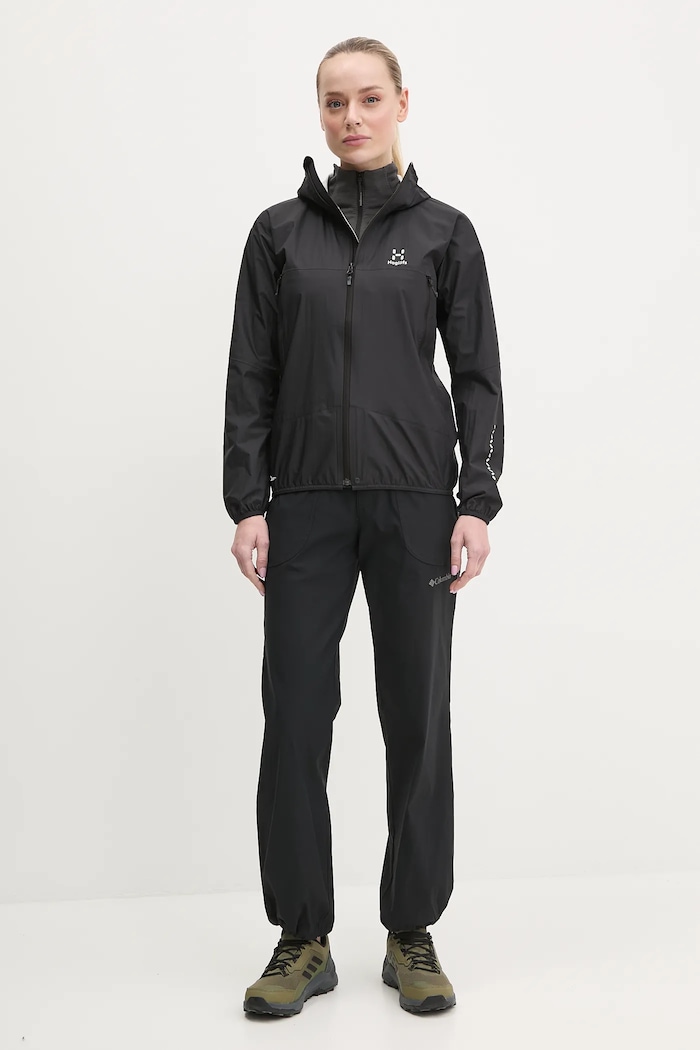 Haglöfs kurtka outdoorowa L.I.M Proof 605235 czarny SS25