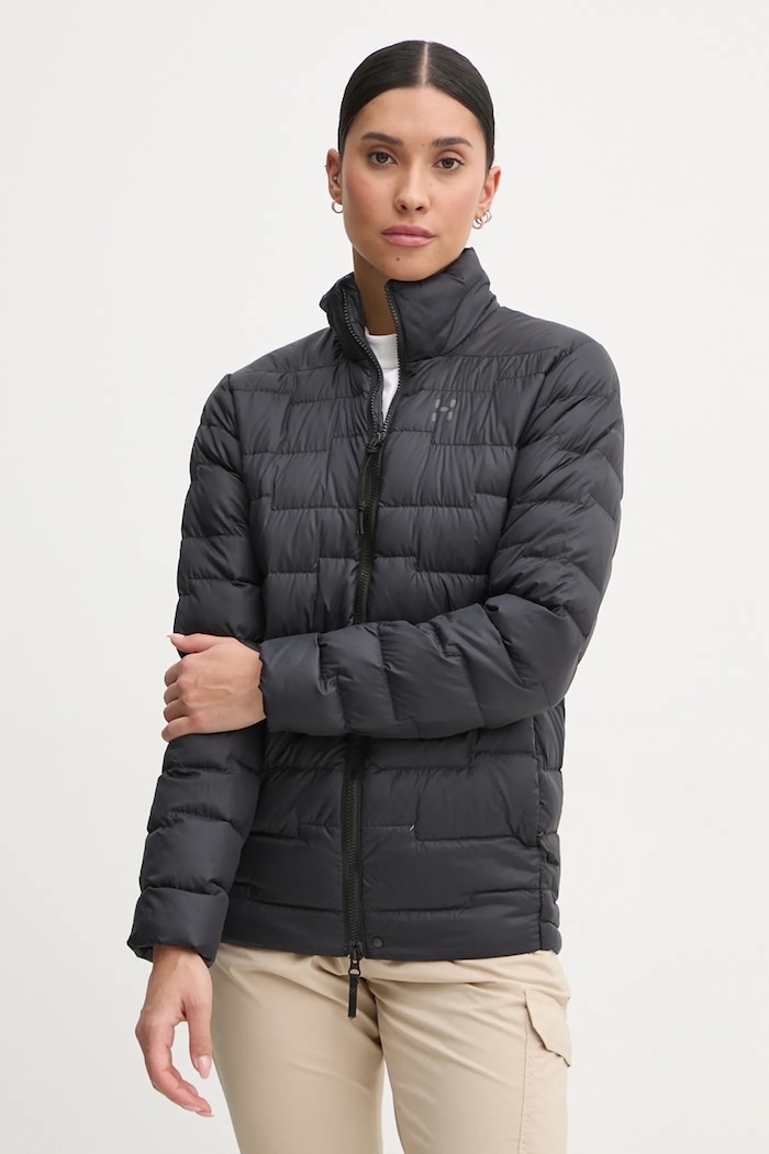 Haglöfs geacă sport din puf ROC Flash Down cu captuseala negru 607465