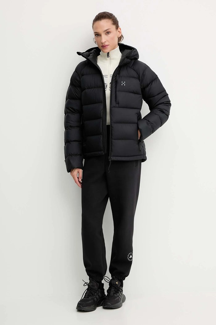 Páperová bunda Haglöfs Rosson Down 607468 čierna AW25