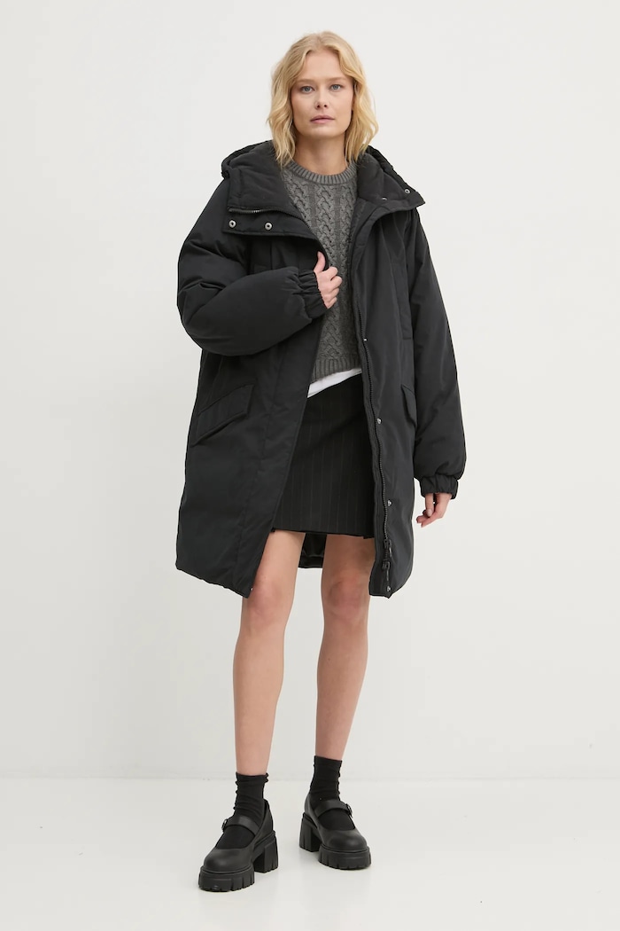 Jakna Volcom B1732408 crna AW24