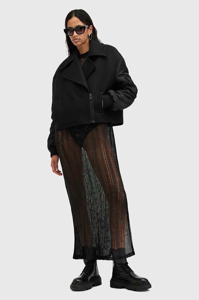 Vunena jakna AllSaints ORLA W058OB