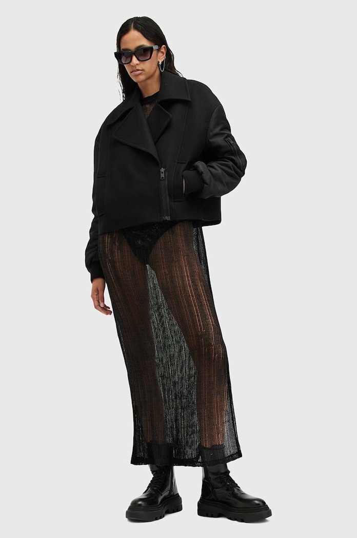 Vunena jakna AllSaints ORLA W058OB